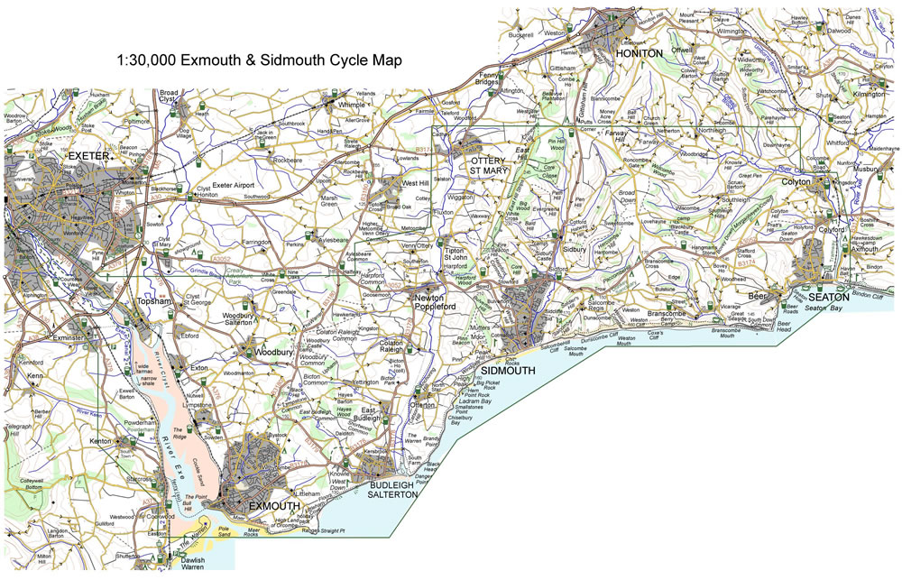 Croydecycle cycle maps 1:30,000
